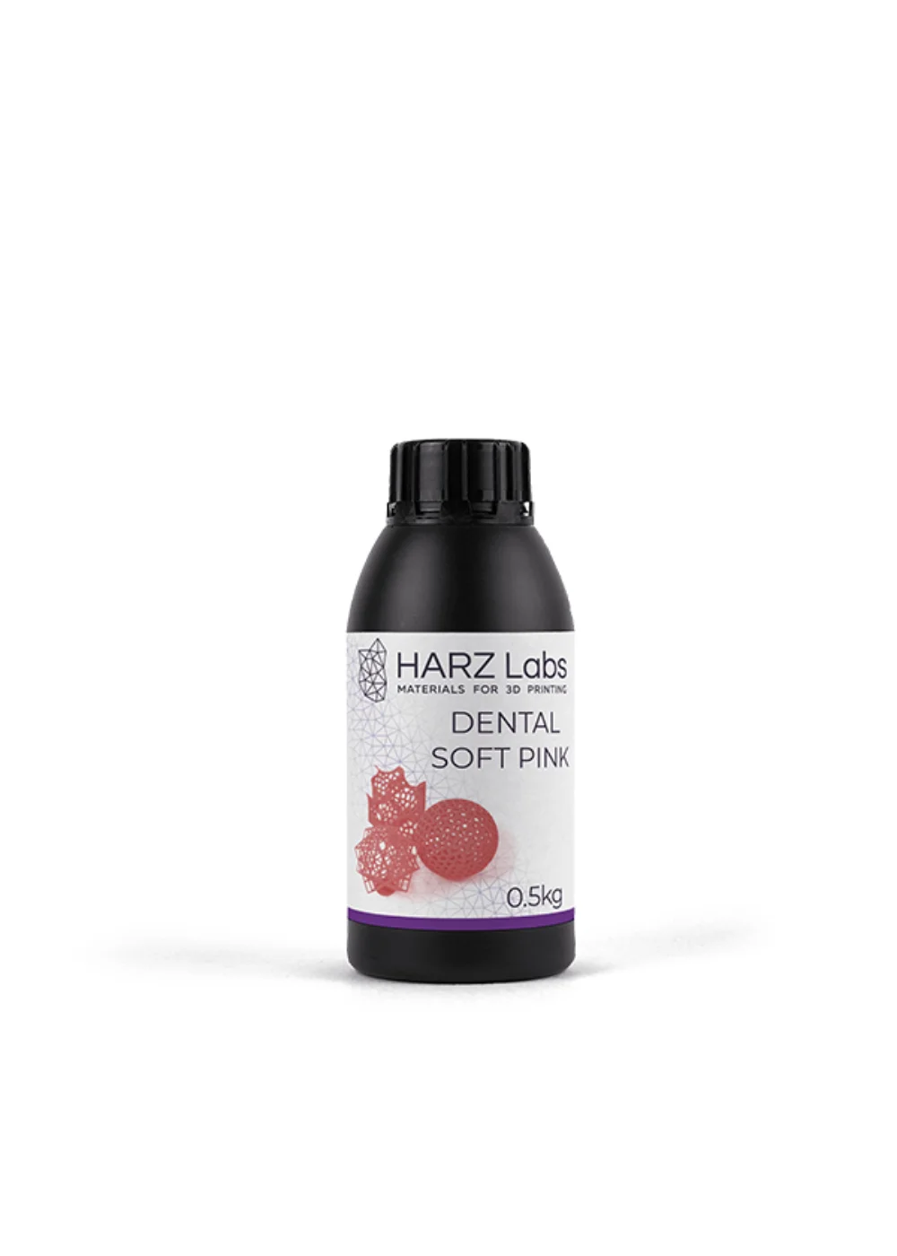 Фотополимер, UniFormation, Dental Soft Pink, розовый, 500 г