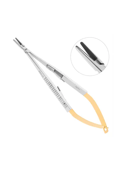 Nopa Instruments AE 572/14 - микроиглодержатель TUC CASTROVIEJO прямой, 14 см