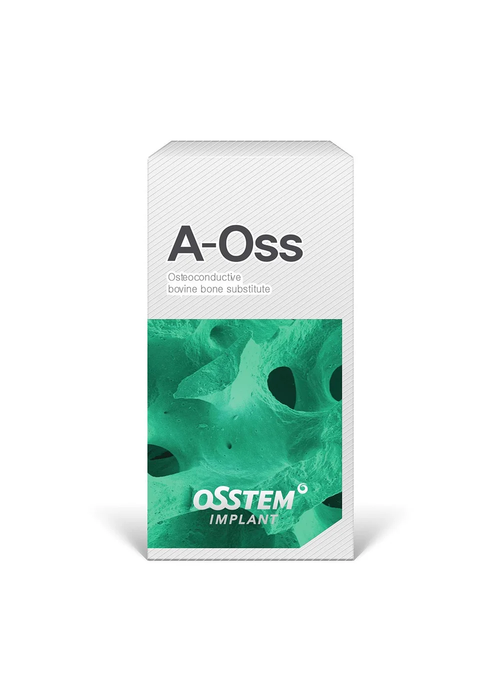 Ксенографт бычий, OSSTEM, A-Oss, резорбируемый, гранулы 1.0-2.0 мм, 6.0 мл, 1 шт