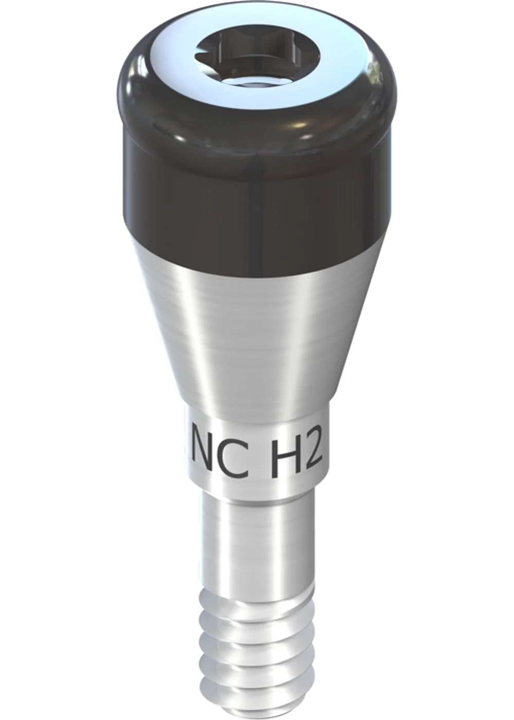 Прямой абатмент Novaloc 0° NC, высота 2 мм, TAV