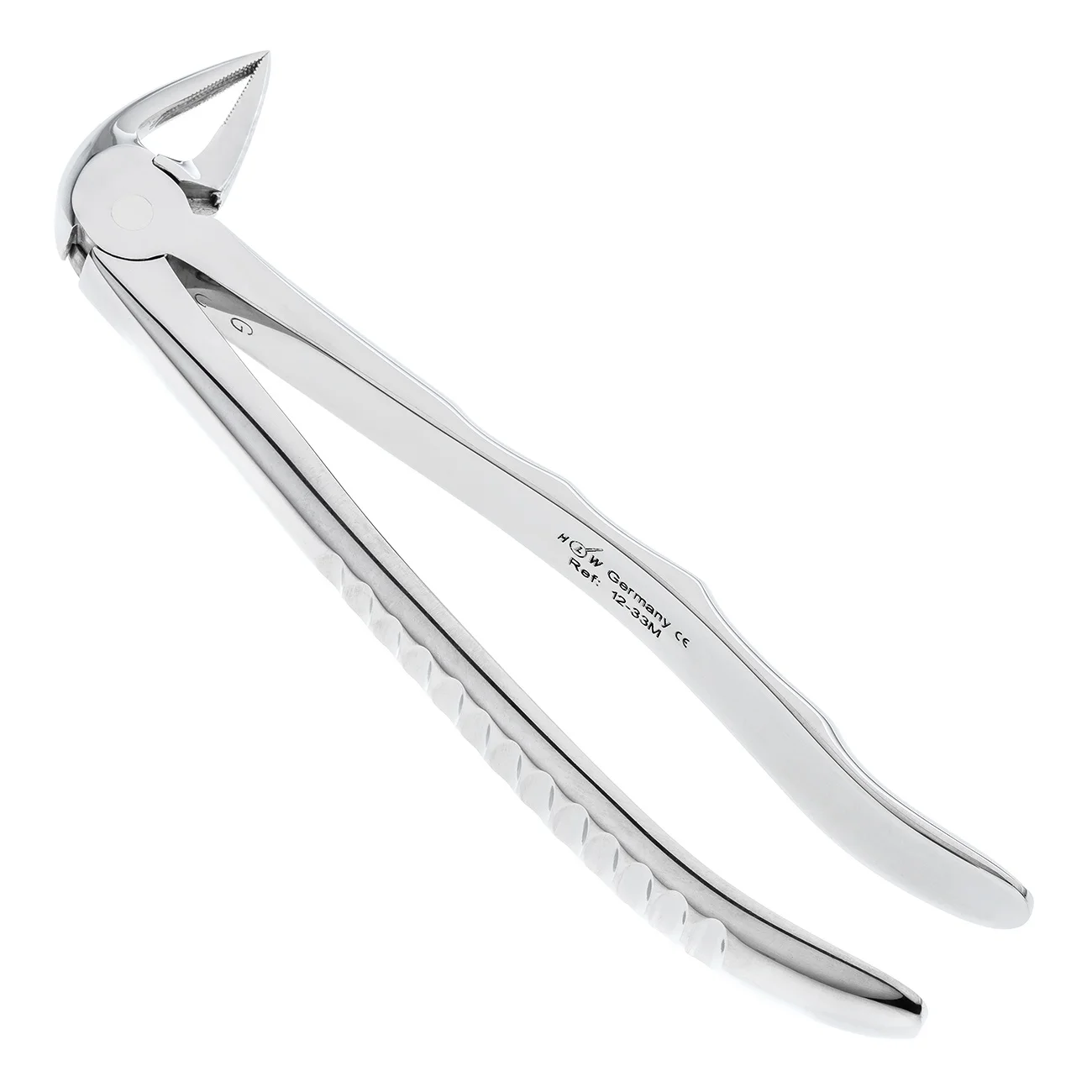 Щипцы №33M для удаления зубов нижние корневые, анатомическая ручка