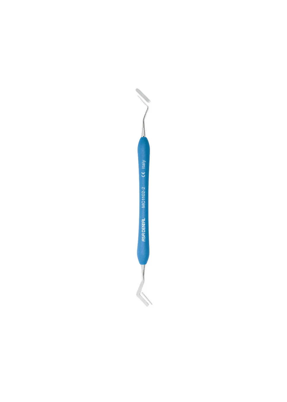 Asa Dental MC1102-2 - гладилка N2 двусторонняя Magic Color с силиконовой ручкой