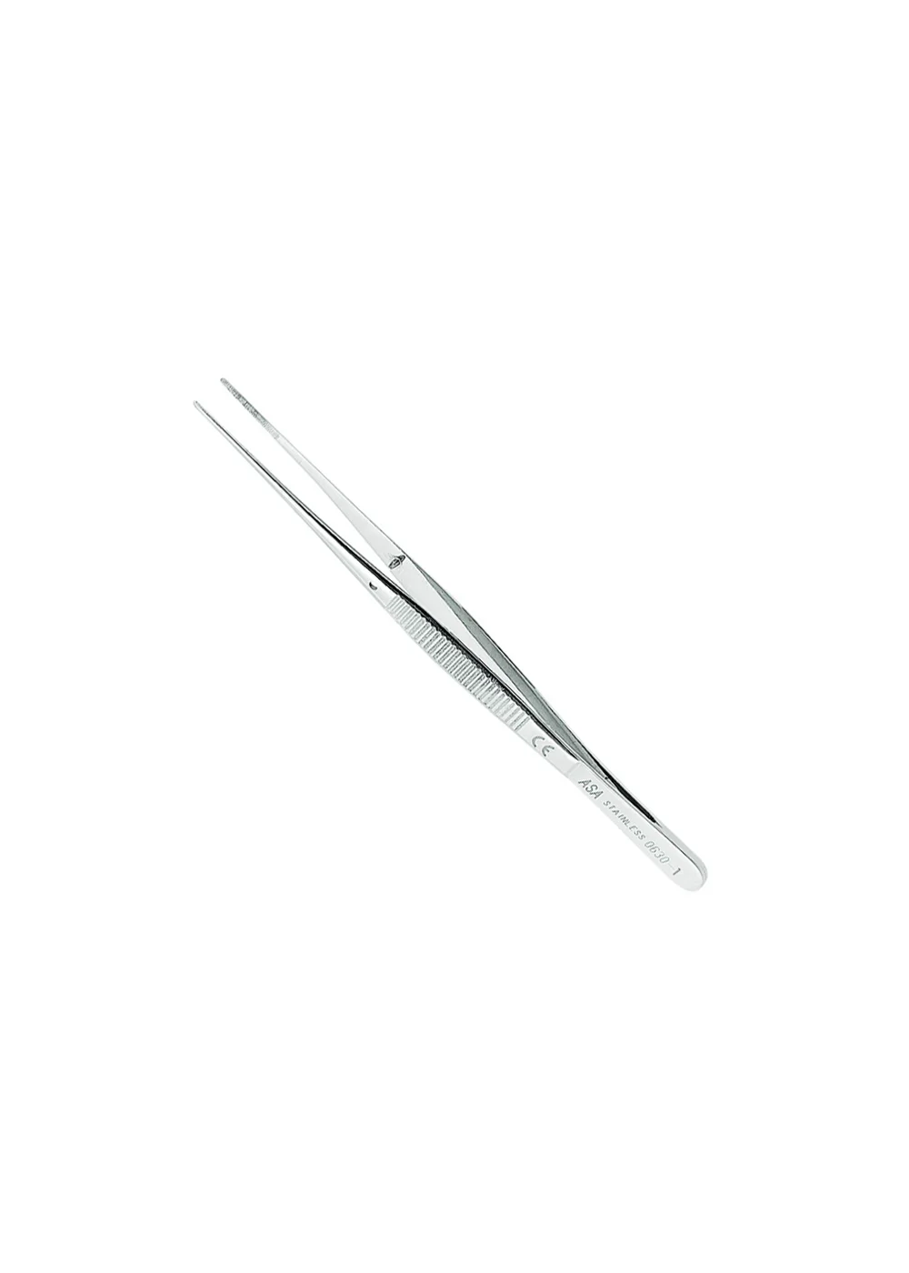 Asa Dental 0630-1 - пинцет анатомический прямой, 12,5 см