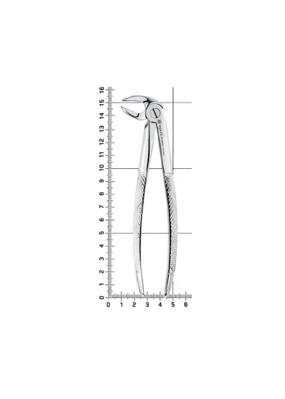 Nopa Instruments PA 024/00 - щипцы извлекающие для моляров нижней челюсти левые №24