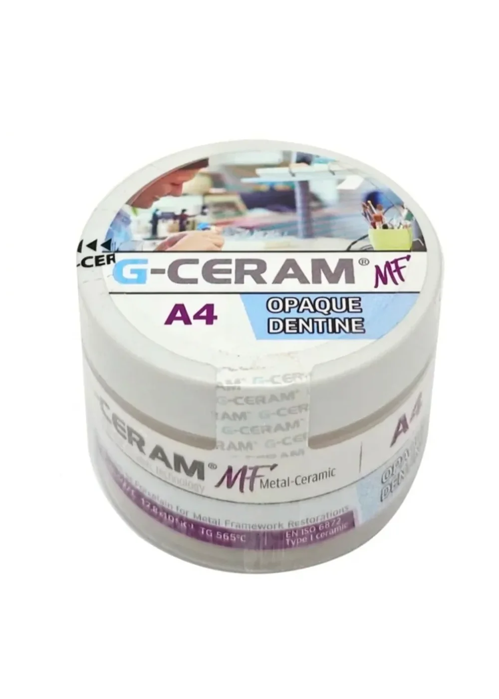 Керамическая масса, G-CERAM, MF опаковый дентин Opaque Dentine A4, 20г