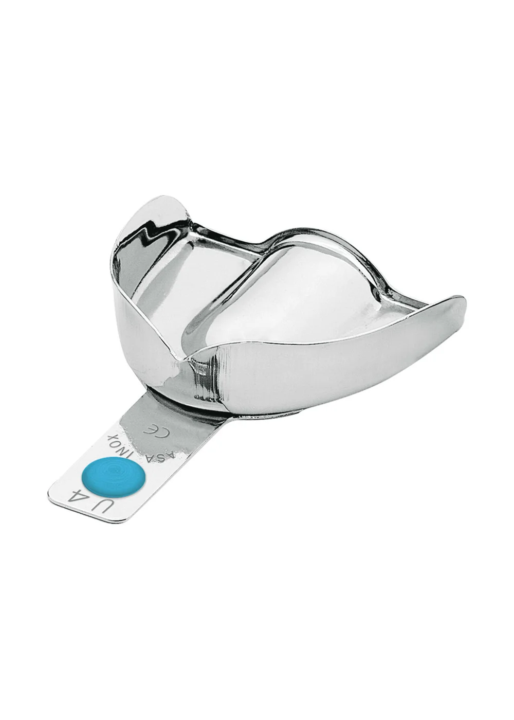 Asa Dental 2802-U4 - ложка слепочная верхняя (M) без перфорации без бортиков