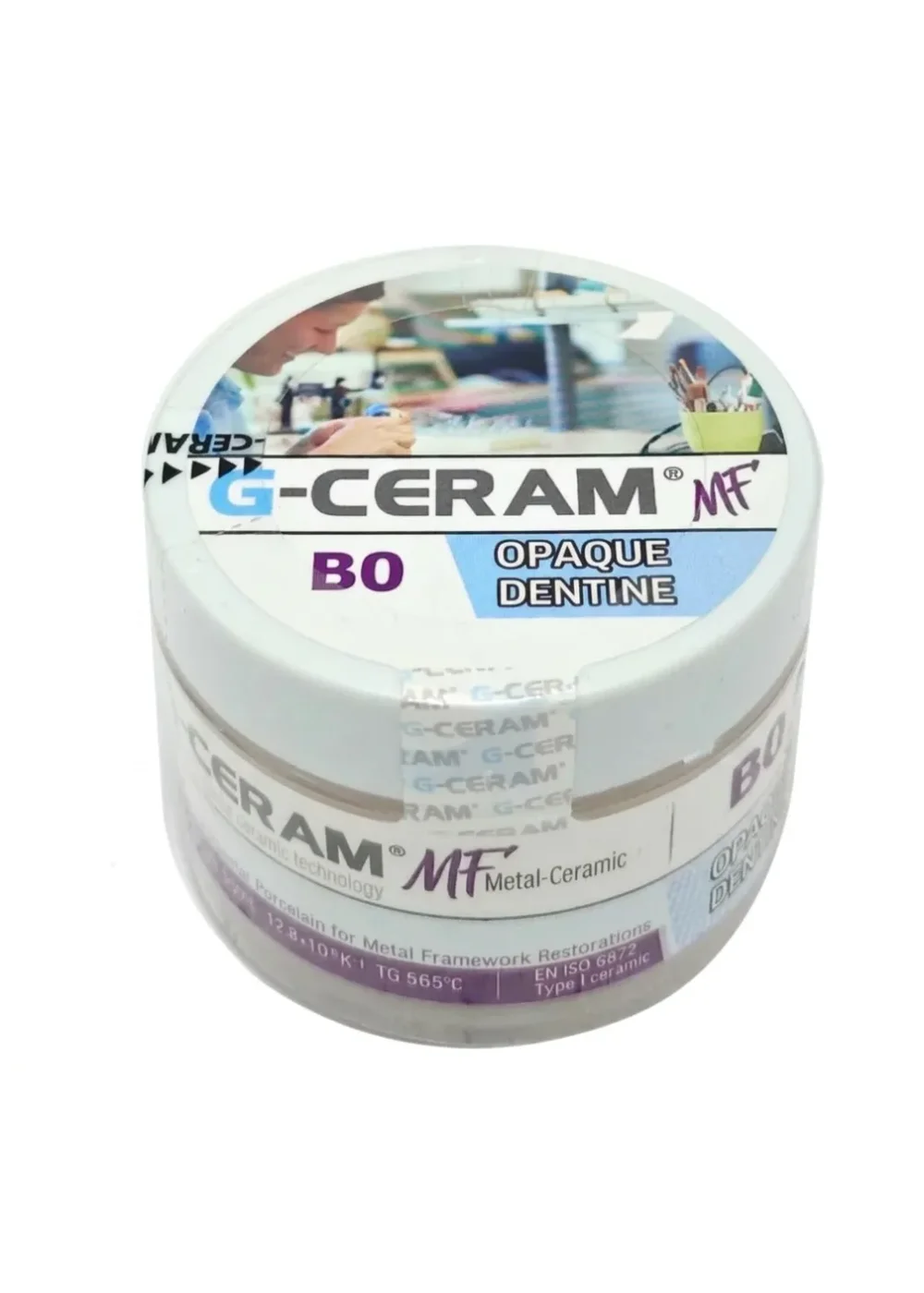 Керамическая масса, G-CERAM, MF опаковый дентин Opaque Dentine B0 (bleach), 20г