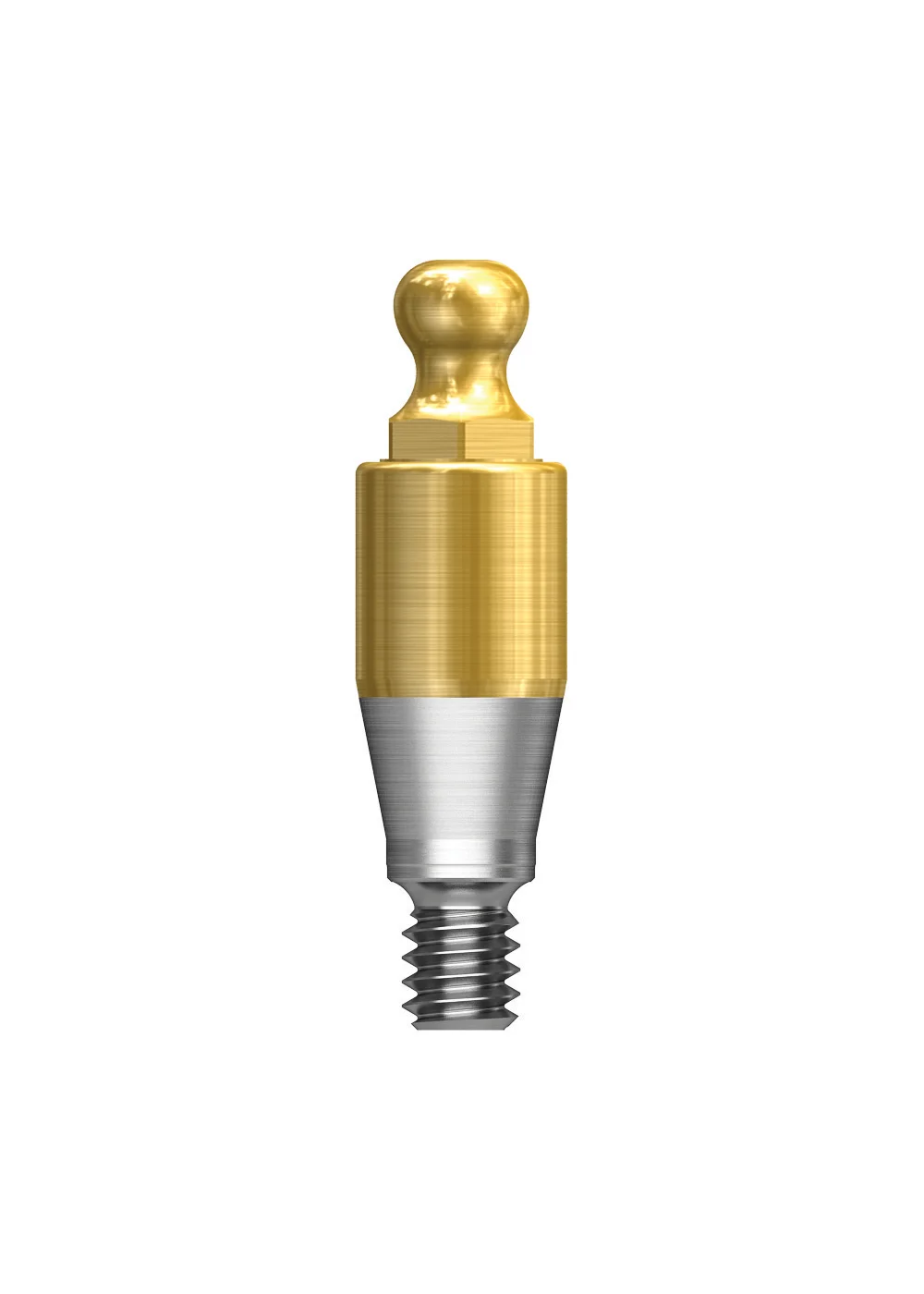 Абатмент шариковый, OSSTEM, TS Stud Standart, под ключ O-ring, D=3.5 мм, G/H=4.0 мм
