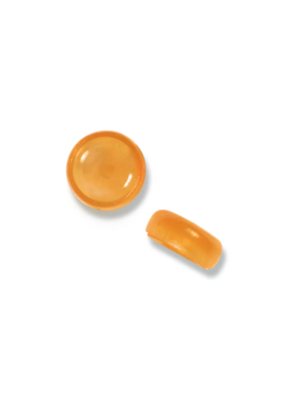 Пластиковый колпачок LOCATOR Replacement Male Orange, оранжевый мягкой ретенции, арт: 45-3353