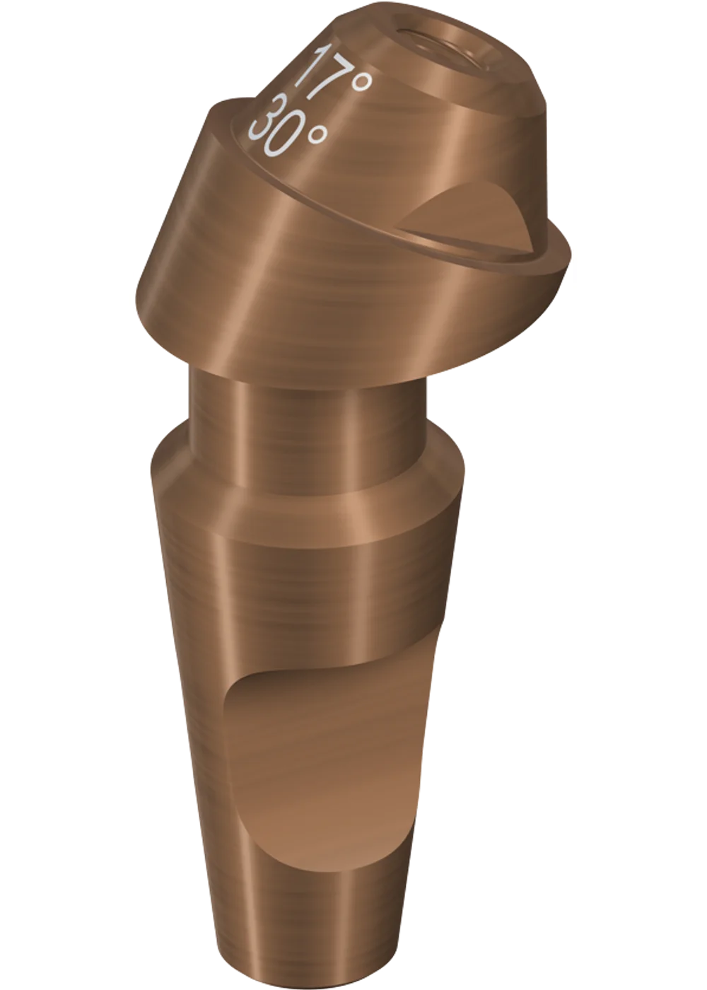 Угловой аналог Straumann 17°/30°, NC/RC, Ø 4.6 мм, TAN