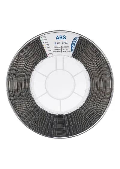 ABS пластик REC серебристый