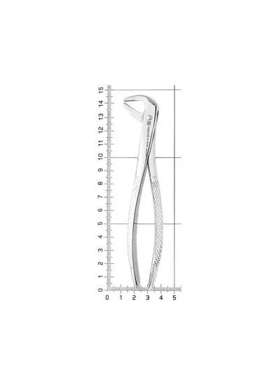 Nopa Instruments PA 075/00 - щипцы извлекающие для премоляров нижней челюсти №75