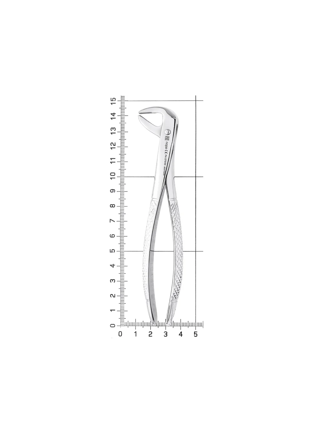 Nopa Instruments PA 075/00 - щипцы извлекающие для премоляров нижней челюсти №75