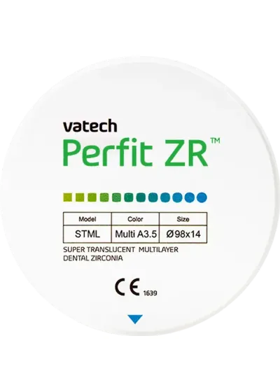 Диск многослойный, Vatech, Perfit ZR STML A3.5, 98/14 мм