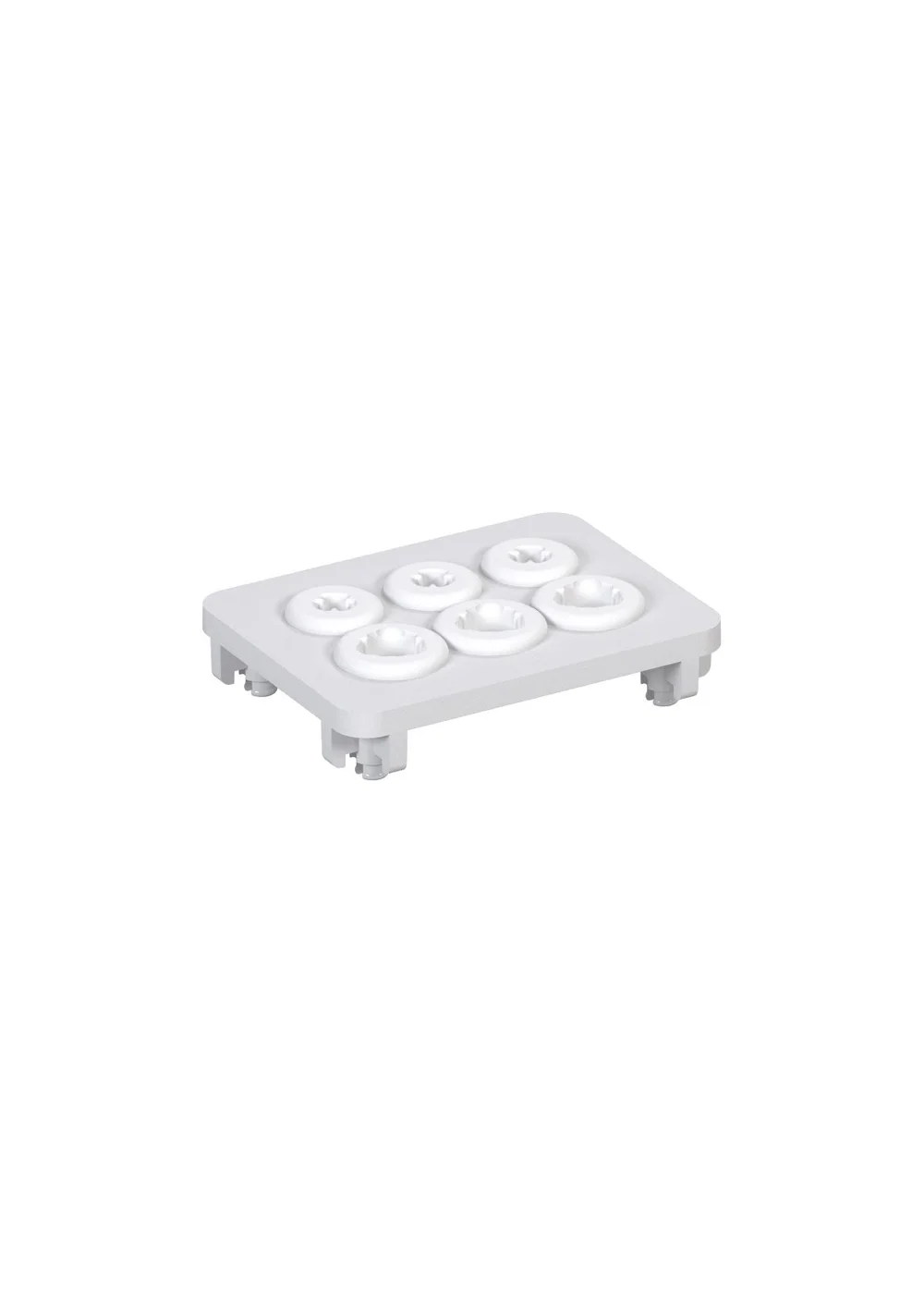 Лоток для модуля А с 3 маленькими и 3 большими кольцами, Straumann®, PPSU/Silicone