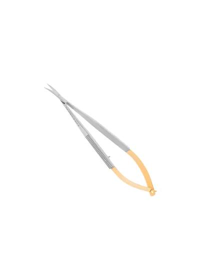 HLW 19-23TC - ножницы хирургические изогнутые Castroviejo TC, 140 мм
