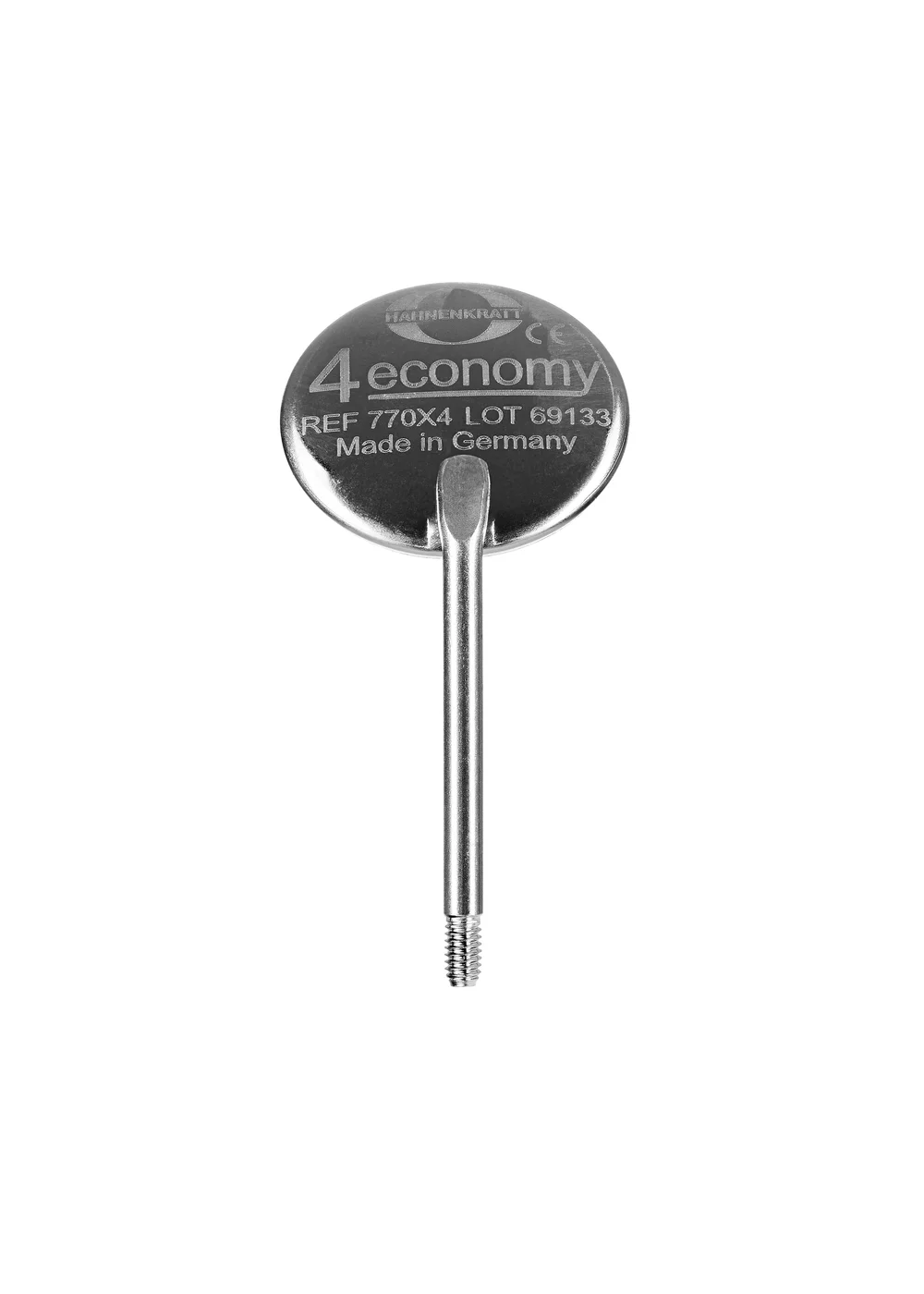 Hahnenkratt ECONOMY RS - зеркало без ручки, №4, диаметр 22 мм, 12 шт