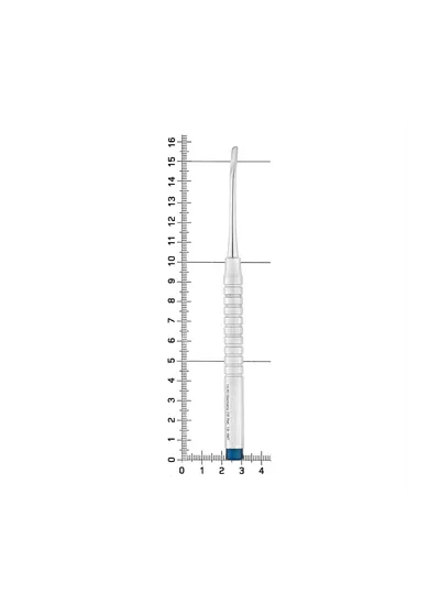 HLW 13-4MT - элеватор мини изогнутый, 3,5 мм, нижняя челюсть