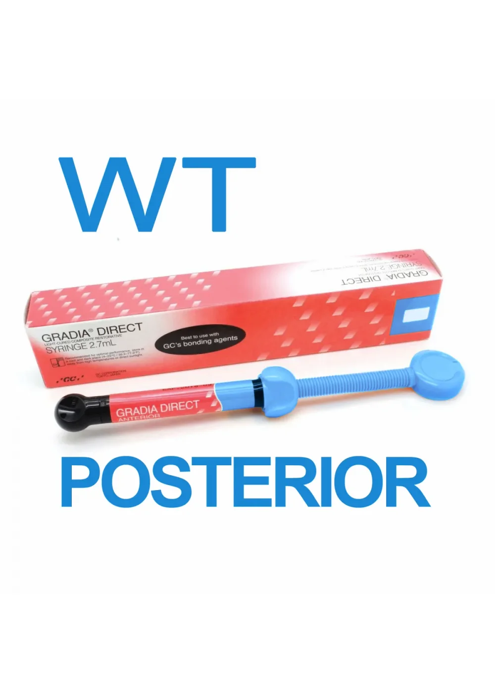 Композит светоотверждаемый микрогибридный, GC, Gradia Direct Posterior, P-WT, шприц, 4.7 г