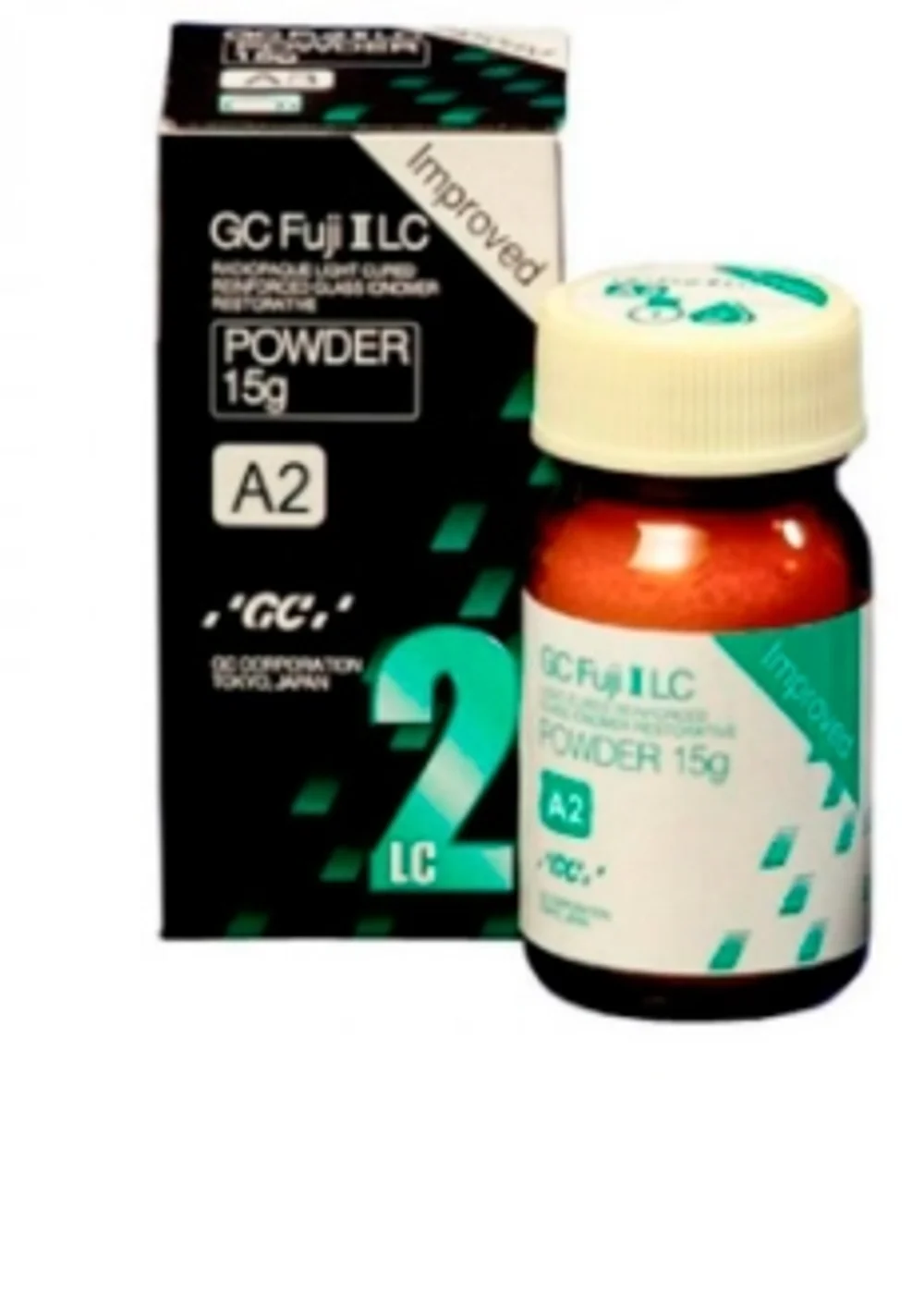 GC Fuji II LC-powder 15гр цвет А2
