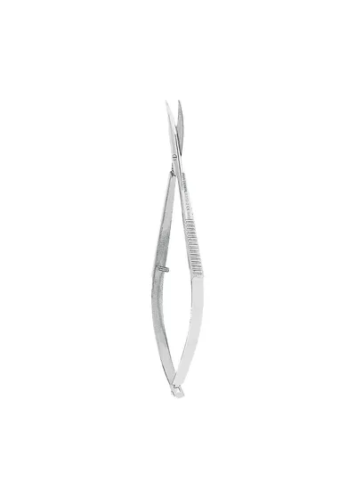 Asa Dental 0312-2 - ножницы для десны изогнутые, не острые, на защелке, 11 см