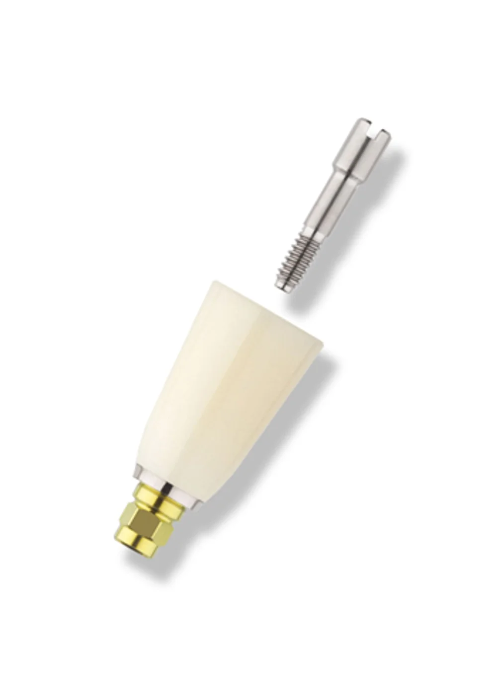 Конический абатмент DENTSPLY Implants Manufacturing для имплантатов CeraBase D3.8, диоксид циркония
