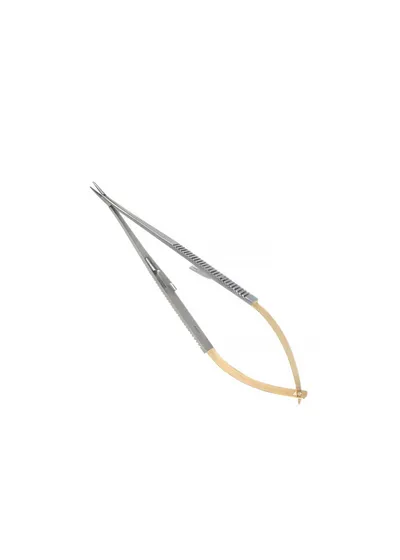 Nopa Instruments AE 578/18 - микроиглодержатель TUC CASTROVIEJO прямой, 18 см
