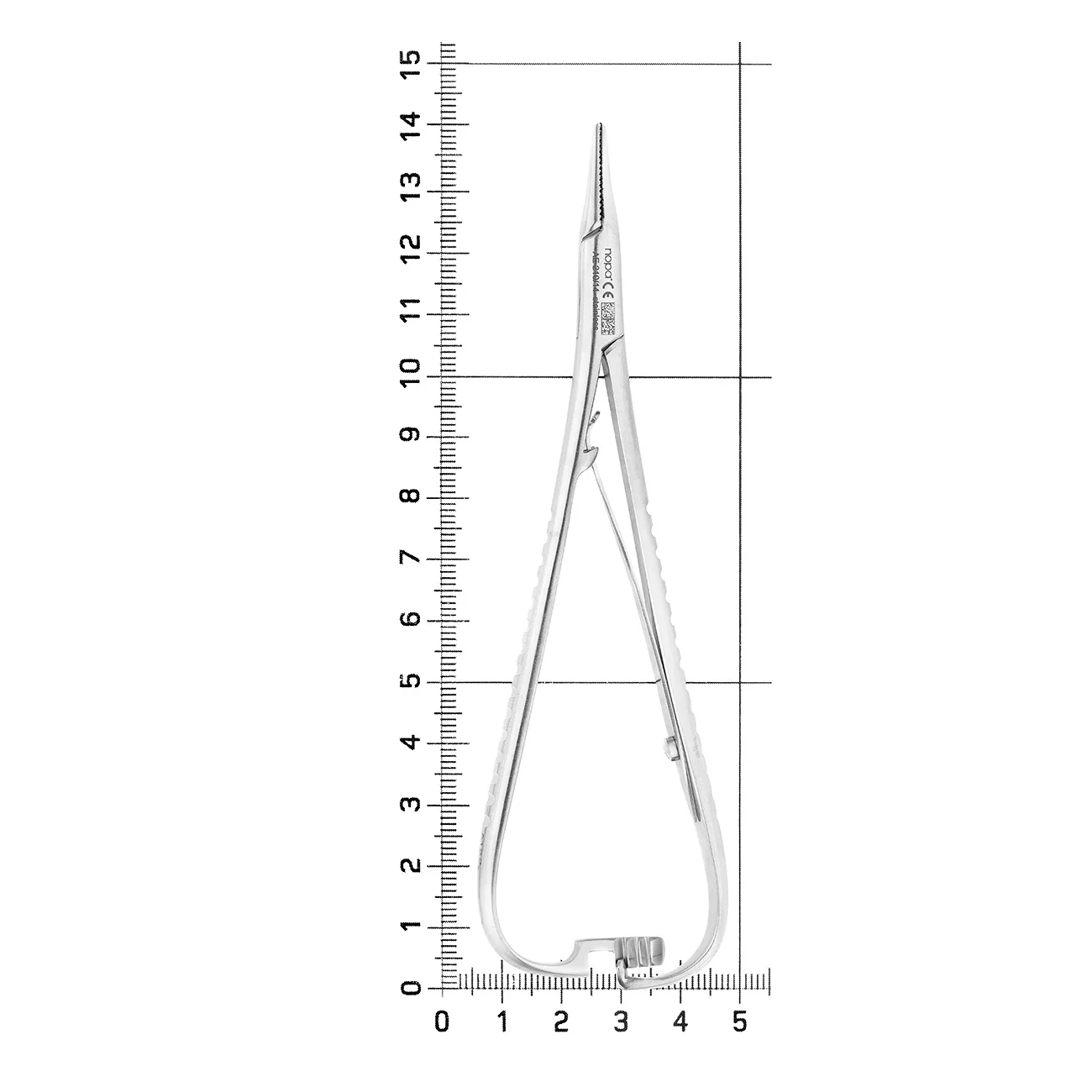 Иглодержатель MATHIEU деликатный, 14 см