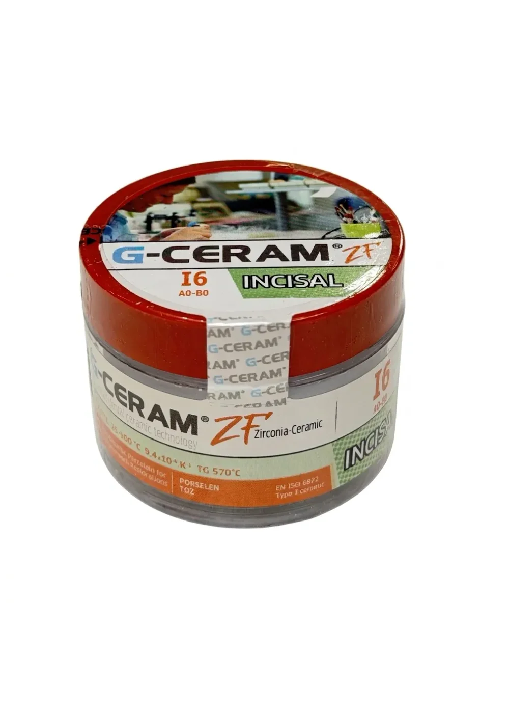 Керамика, G-CERAM, ZF масса режущего края Incisal I6 (20г)