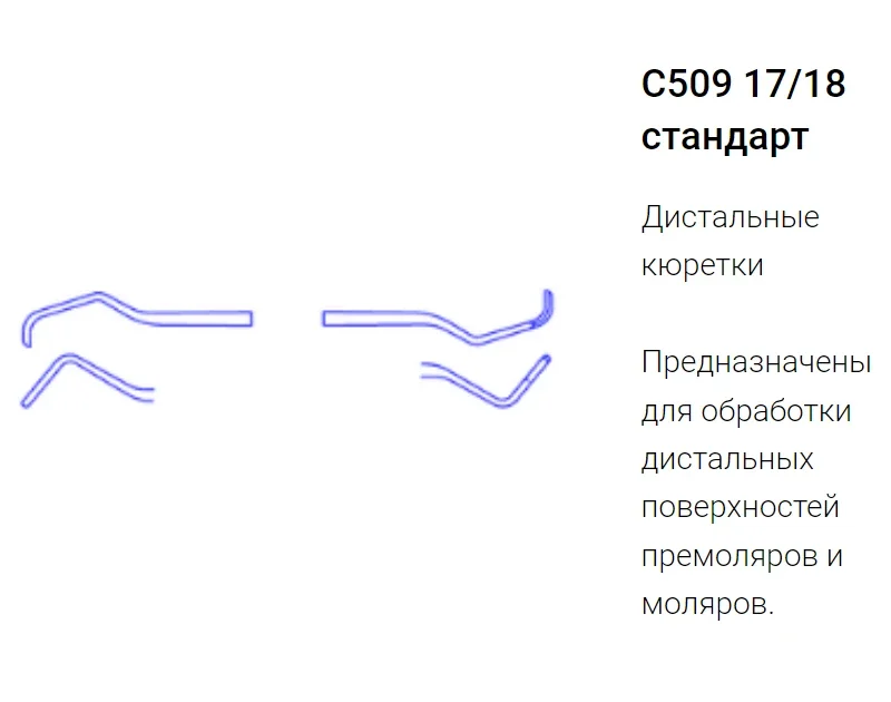 Кюретка Грейси 17/18 С509-1 (ЭМИ)
