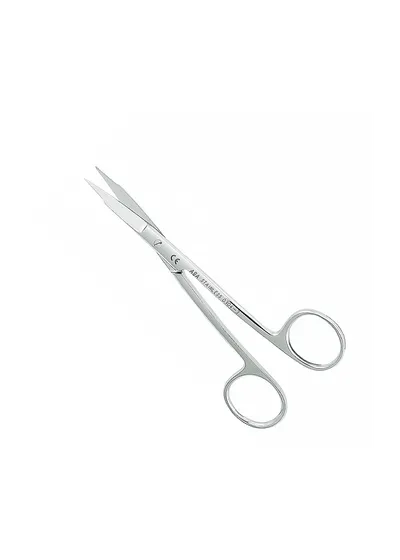Asa Dental 0305-3 - ножницы для десны изогнутые, 11,5 см
