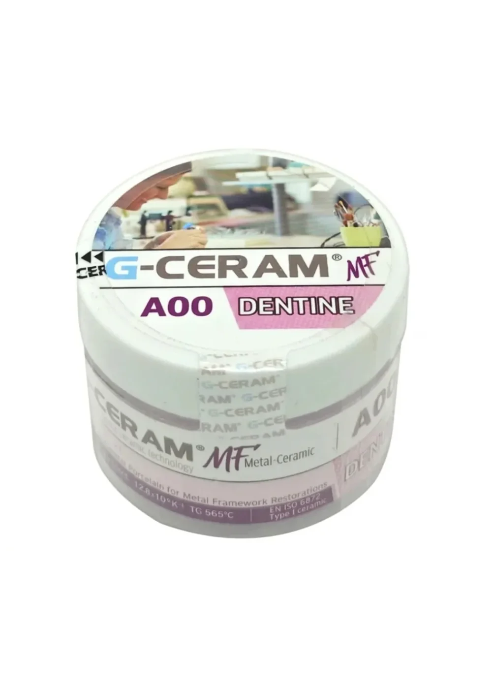 Керамическая масса дентинная, G-CERAM, MF дентин Dentine A00 (bleach), 20г