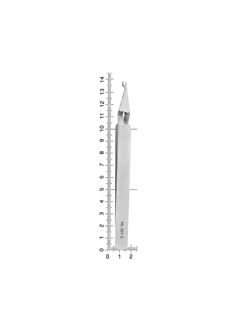 HLW H-301C - пинцет обратный 13 см