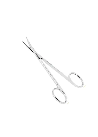 Asa Dental 0305-2 - ножницы для десны изогнутые по плоскости, 11,5 см
