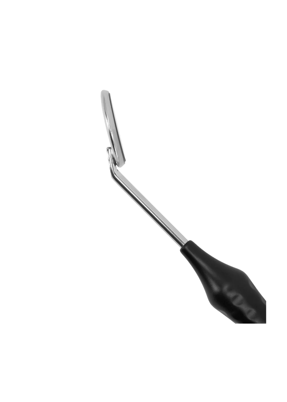 Hahnenkratt TOPvision FS Rhodium - родиевое зеркало без ручки, плоское, №2, диаметр 18 мм, 12 шт