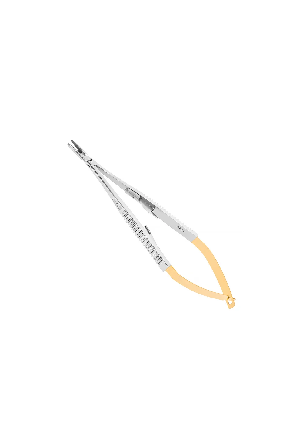 Nopa Instruments AE 572/14 - микроиглодержатель TUC CASTROVIEJO прямой, 14 см