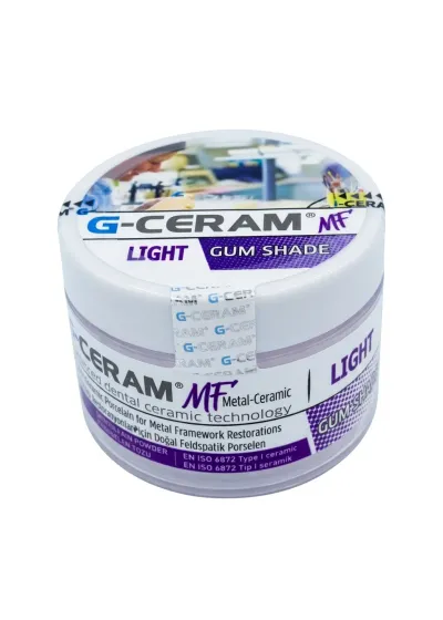Керамическая масса дентинная, G-CERAM, MF десневой дентин Gum Shade Light, 20г