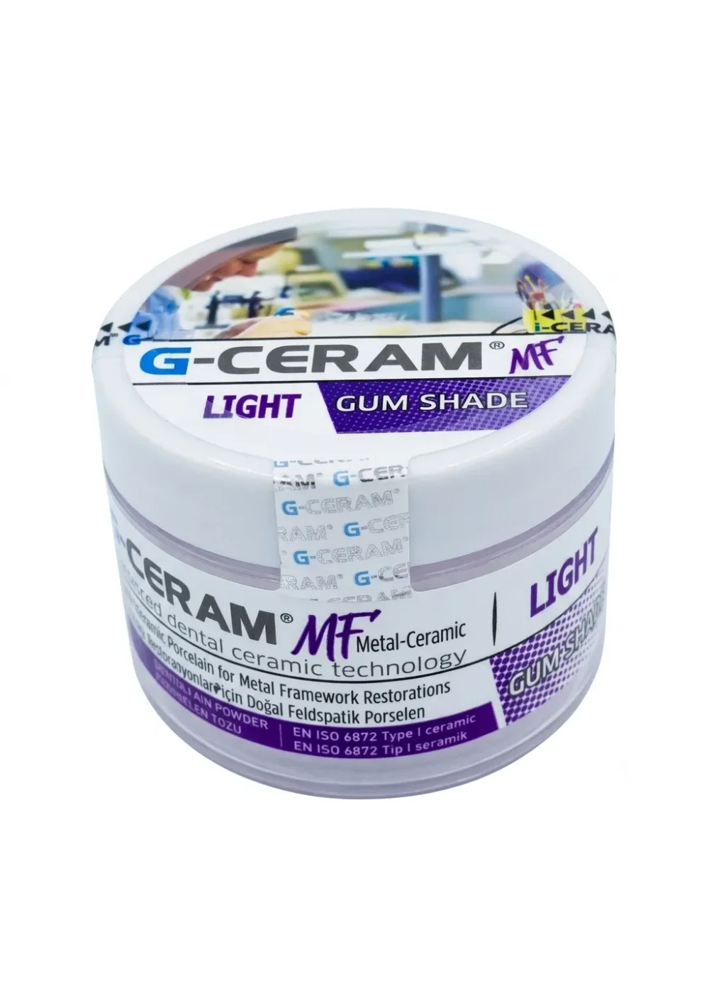 Керамическая масса дентинная, G-CERAM, MF десневой дентин Gum Shade Light, 20г