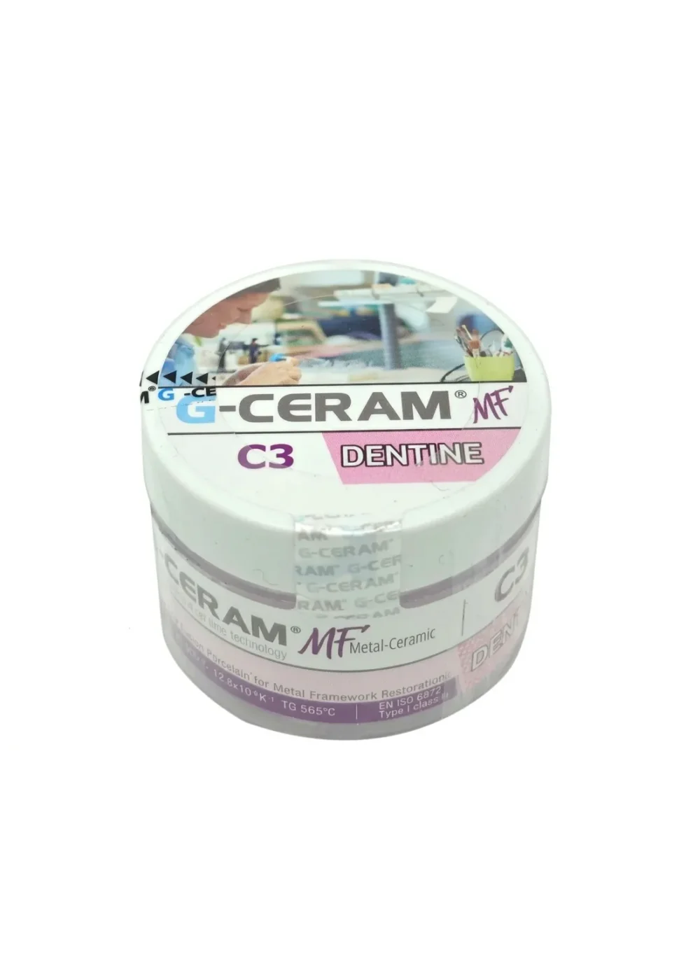 Керамическая масса дентинная, G-CERAM, MF дентин Dentine C3, 20г