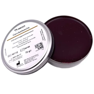 Воск пришеечный, цвет красный, (70г.). BEGO