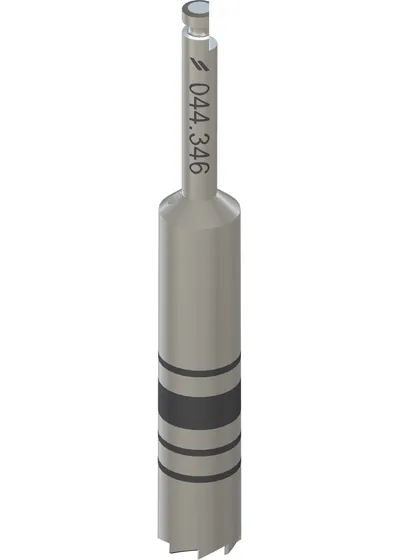 Фреза для удаления имплантата длинная, Straumann®, Ø 4.8 мм, L 40.5 мм, нержавеющая сталь