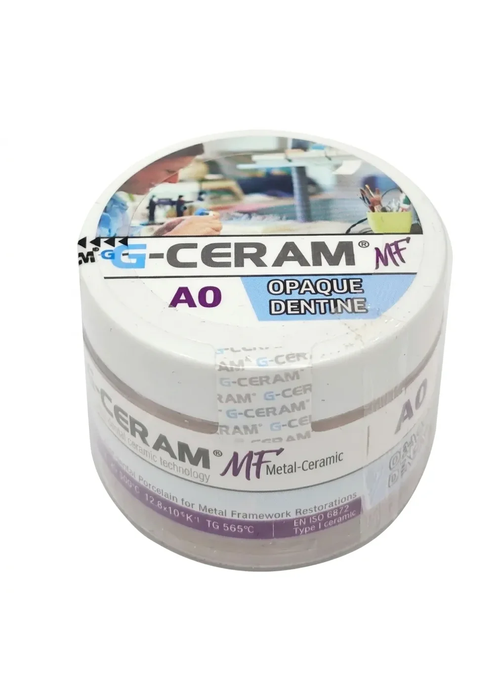 Керамическая масса, G-CERAM, MF опаковый дентин Opaque Dentine A0 (bleach), 20г