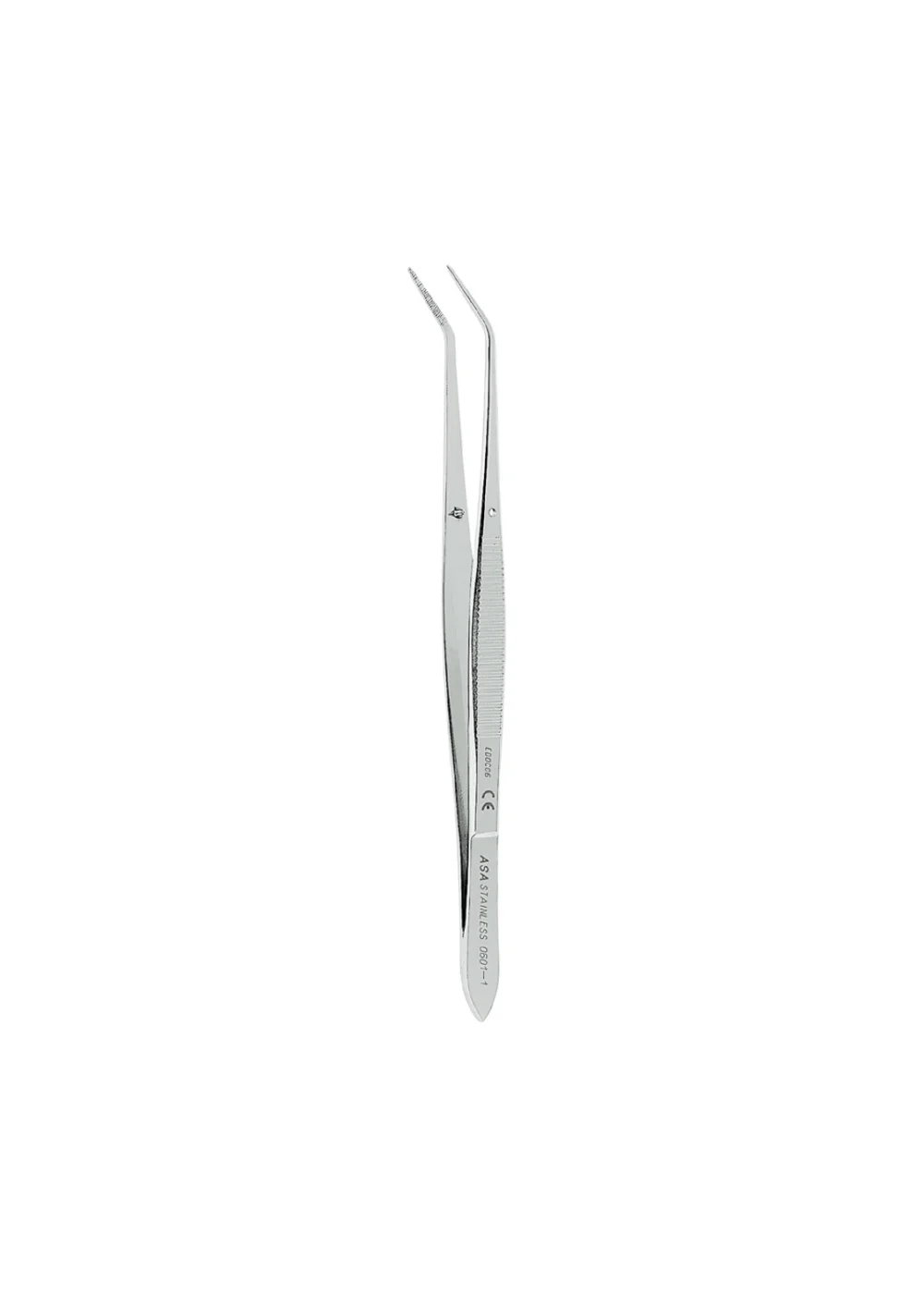 Asa Dental 0601-1 - пинцет анатомический изогнутый N1, 15 см