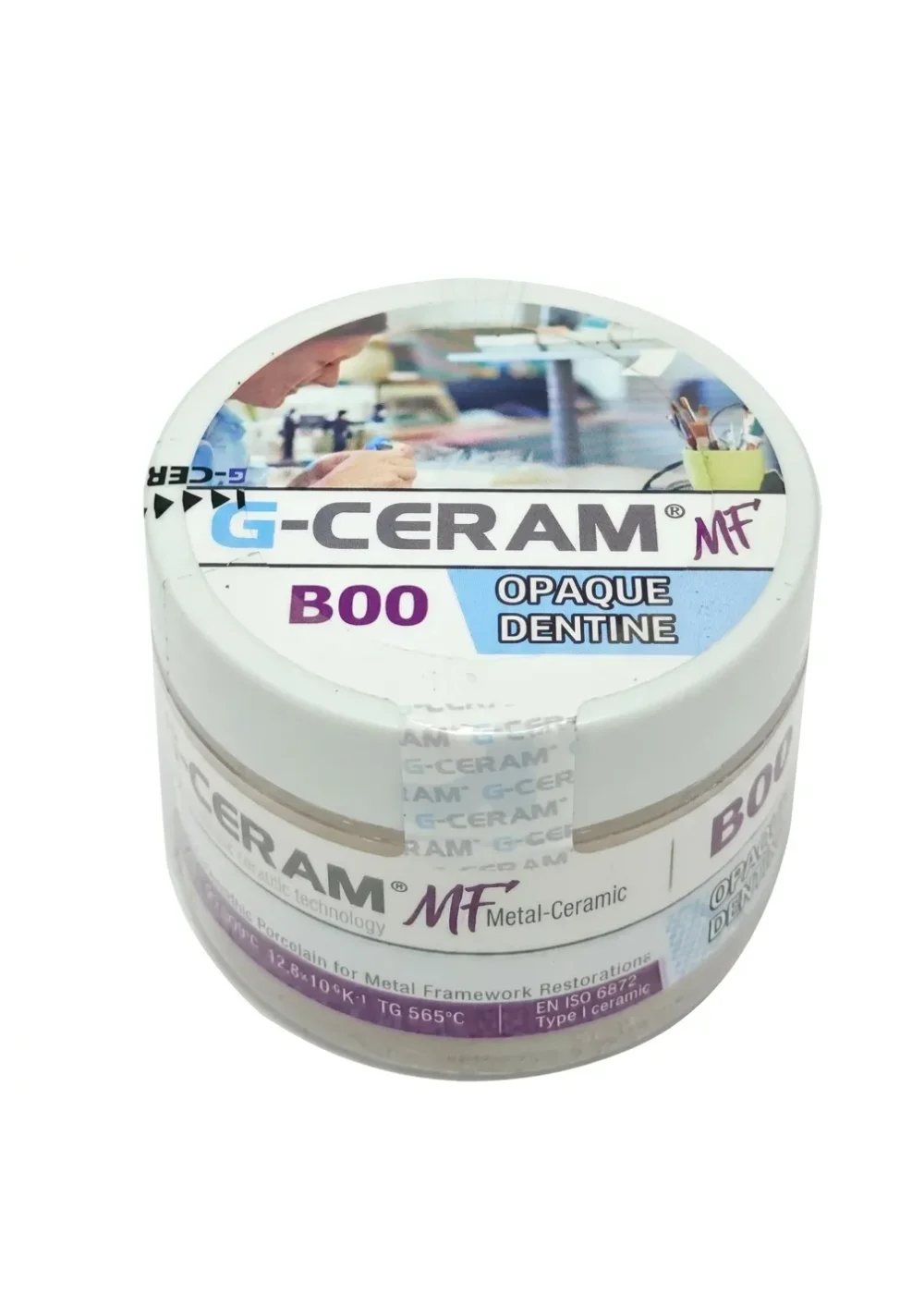 Керамическая масса опаковый дентин, G-CERAM, MF Opaque Dentine B00 (bleach), 20г