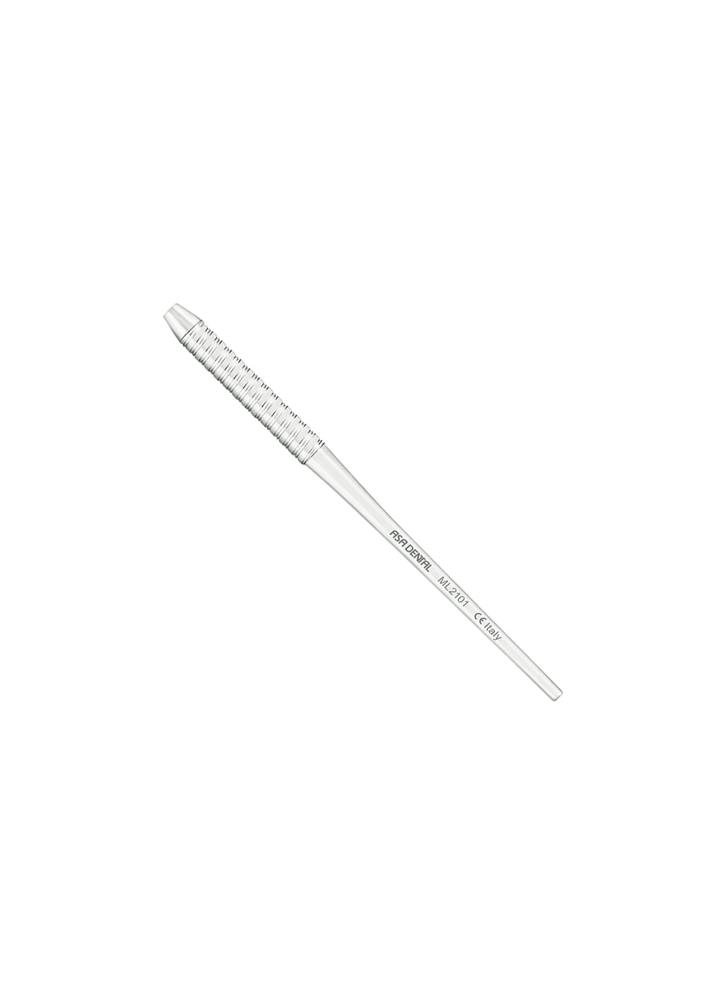 Asa Dental ML2101 - ручка для зеркал Leonardo, нержавеющая сталь, 120,4 мм