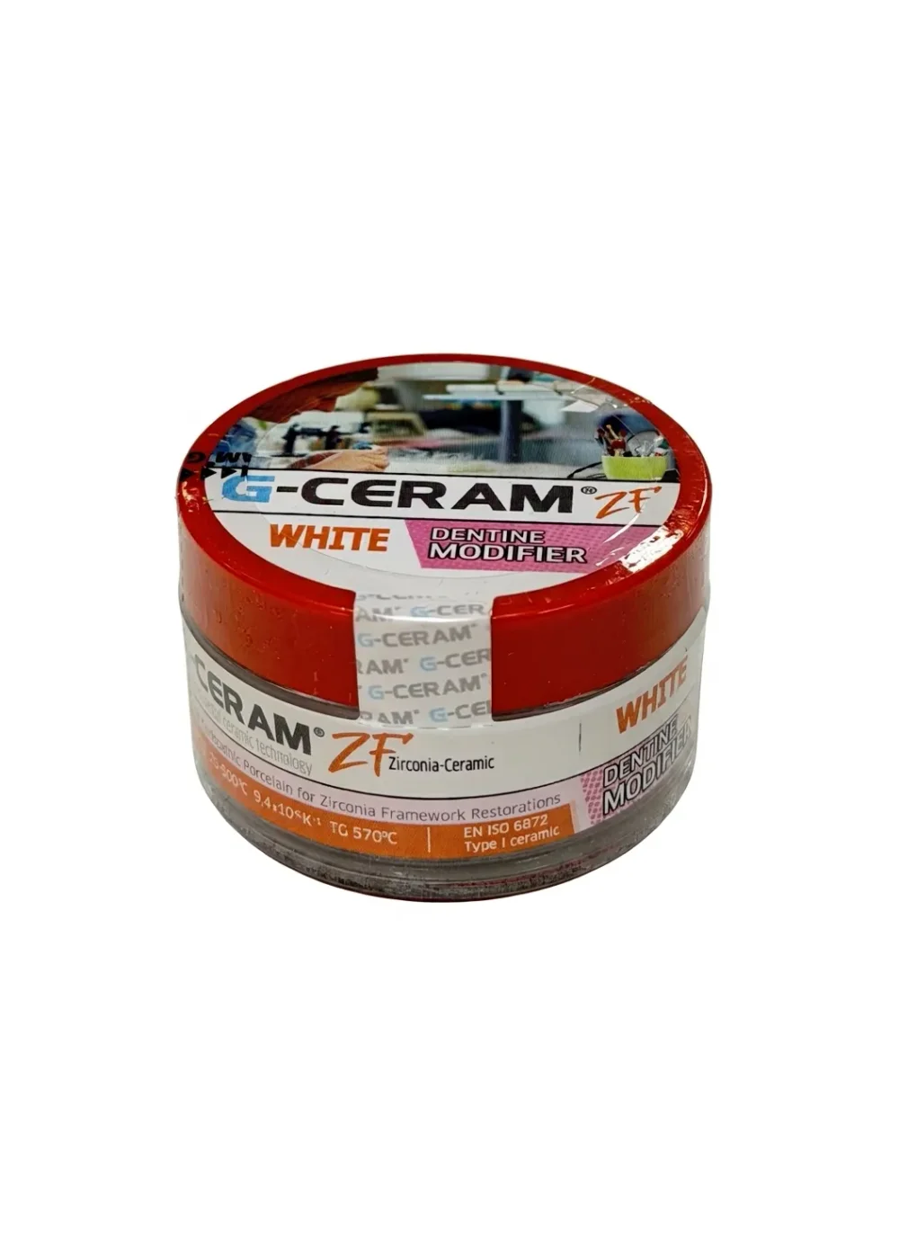 Керамическая масса дентинная, G-CERAM, ZF модификатор дентина Dentine Modifier White, 15г