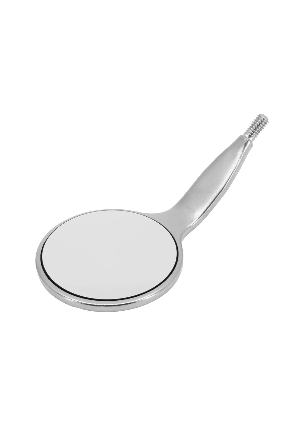 Hahnenkratt MEGA FS Rhodium - родиевое зеркало без ручки, №5, диаметр 24 мм, 12 шт