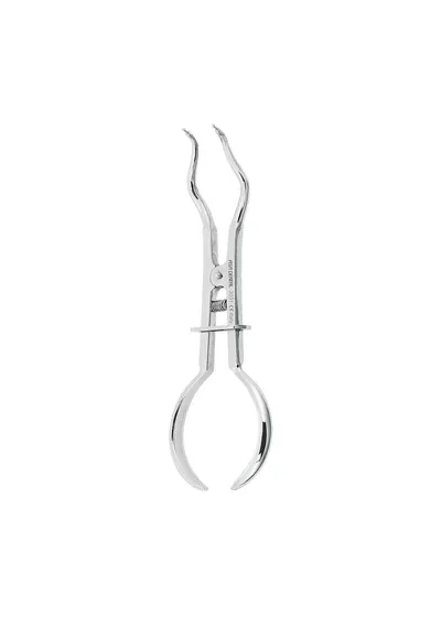 Asa Dental 3031 - щипцы для установки креплений "Раббер Дам", 17,5 см