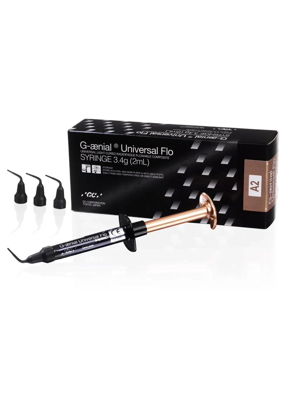 Текучий композит, GC, G-aenial Universal Flo, A2, шприц, 3,4г