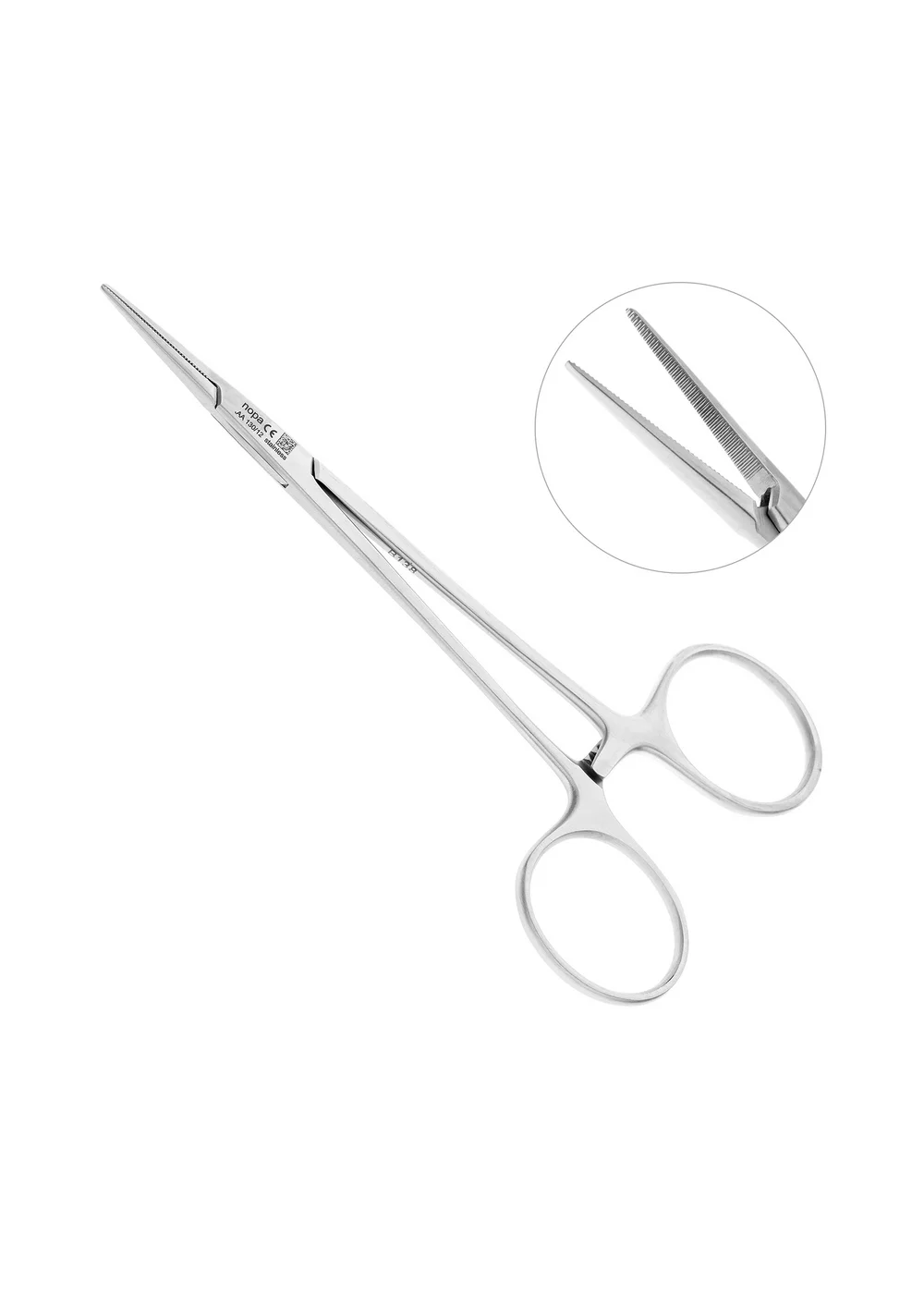 Nopa Instruments AA 130/12 - щипцы для артерии MICRO-MOSQUITO анатомические, прямые, 12 см
